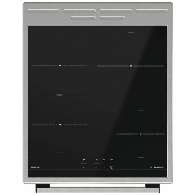 Плита Gorenje MEKIS510I/індукц/програматор/ 50х60/гриль /ф-ція пара/нерж.