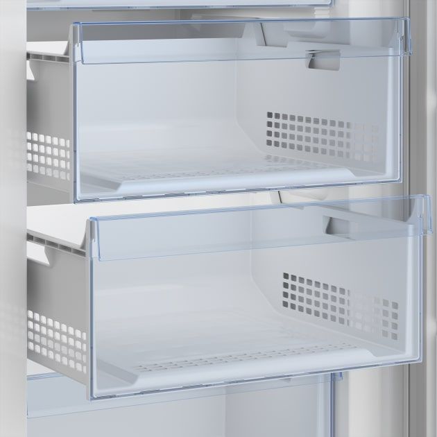 Морозильна камера BEKO RFNE448E35W, Висота - 192см, 404л, A+, NF, Електр. Керування, Білий