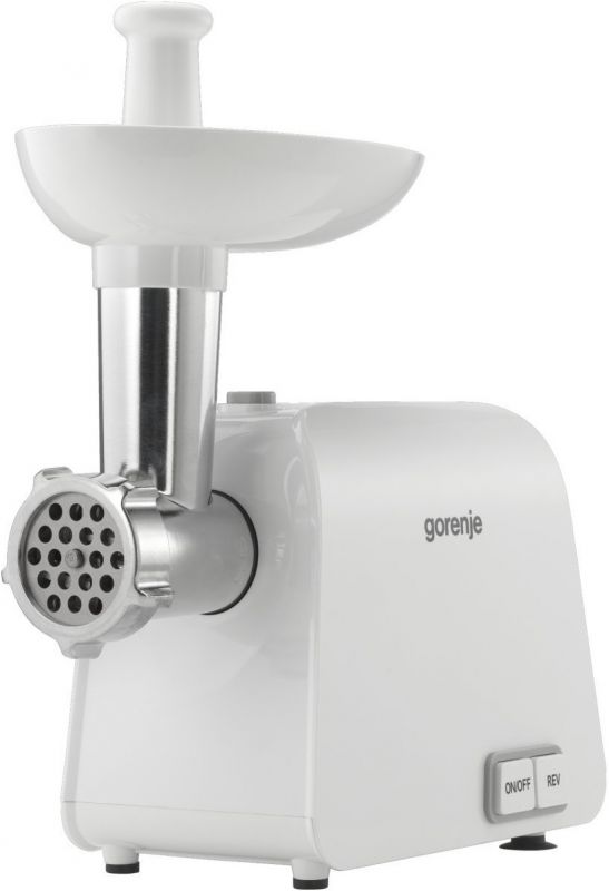 М"ясорубка Gorenje MG1602W/1600 Вт/ реверс/ 1.9 кг/хв./2 диска/система захисту/корпус - пластик + метал