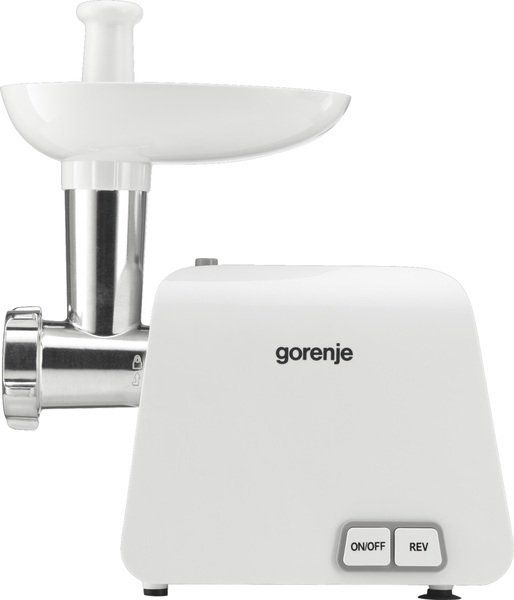М"ясорубка Gorenje MG1602W/1600 Вт/ реверс/ 1.9 кг/хв./2 диска/система захисту/корпус - пластик + метал