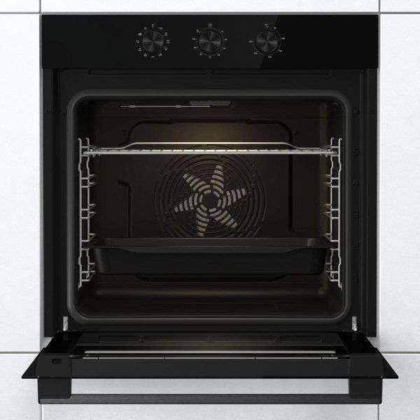Духовка Gorenje BOS6737E06FBG/ 77 л/ A+/IconLed/гриль/швидкий нагрів/ приготування на пару/чорний