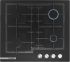 Вбудовувана газова поверхня Bosch PNP6B6O92R - Ш-60см./4 конфорки/газ на склі/чавун/чорний