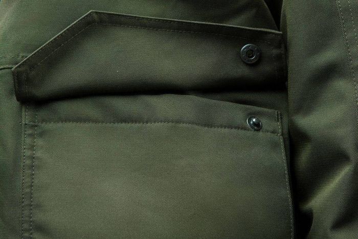 Куртка робоча NEO CAMO, розмір S (48), з мембраною з TPU, водостійкість 5000мм, світлоповертаючі елементи, капюшон