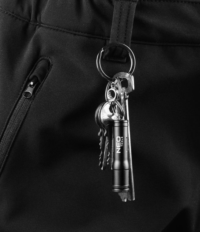 Ліхтар ручний NEO, міні, 100 люмен, Osram LED P9, алюмінієвий, 6см, 9 г, 1xAAA, IPX4