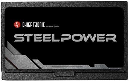 Блок живлення CHIEFTEC Chieftronic SteelPower (650W), ATX v2.3, 100-240V, >85%, 80+ Bronze, 120мм, 1xMB 24pin(20+4), 2xCPU 8pin(4+4), 3xMolex, 6xSATA, 4xPCIe 8pin(6+2), CE, CB, TUV, FCC, RoHS, Fully Modular, Retail