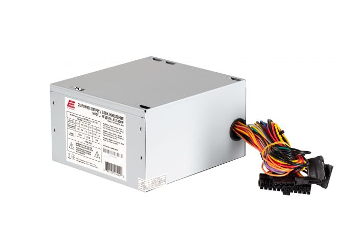 Корпус 2E ALFA (E1801-400) MidT, БЖ 2E ATX400W, 2xUSB3.0, сталь з перфорацією(бічна панель),чорний
