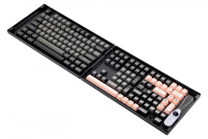 Akko Кейкапи Black&Pink ASA Fullset Keycaps, EU, Blue