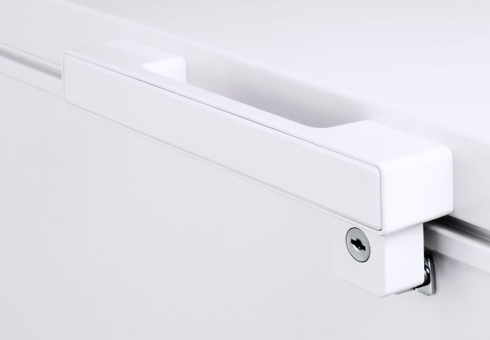 Морозильна скриня Philco PCF 2602 i, Висота - 84,5 см, 254 л, A+, SN-N-ST-T, Електр. кер., Дисплей, Робота до -25°C, Підсвічування, Білий