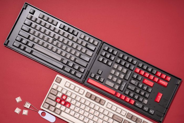 Akko Кейкапи Grey Parrot Fullset Keycaps, EU, Blue