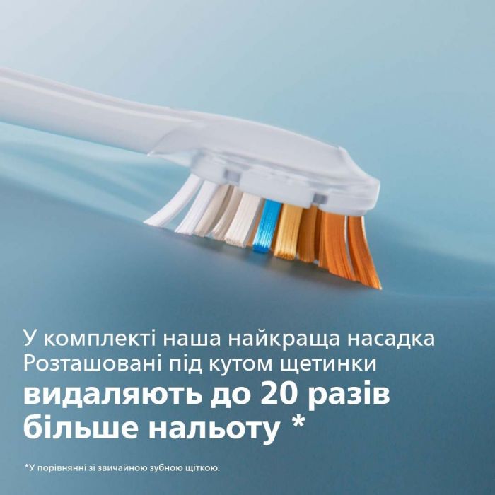 Щітка зубна електр. Philips, Sonicare DiamondClean Prestige 9900, 62т. колив/хв, насадок-1, SenseIQ, зарядний чохол, бежевий