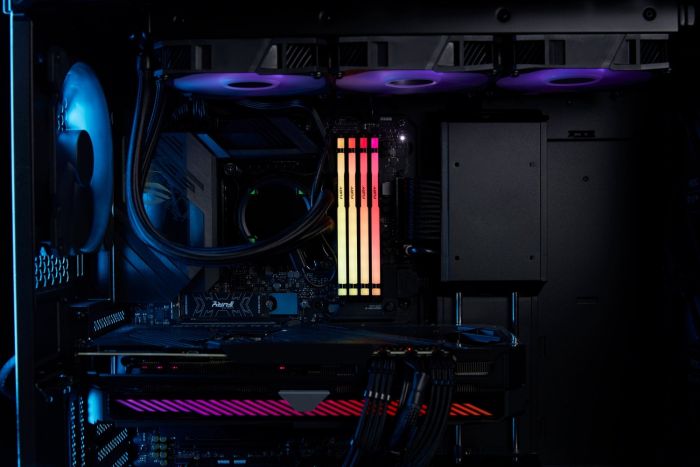 Пам'ять ПК Kingston DDR5  8GB 6000 FURY Beast Black RGB