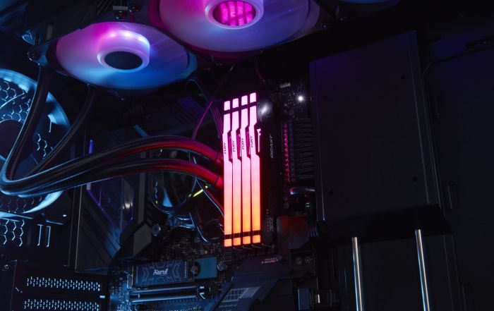 Пам'ять ПК Kingston DDR5  8GB 6000 FURY Beast Black RGB