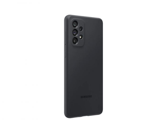 Чохол Samsung Silicone Cover для смартфону Galaxy A73 (A736) Black