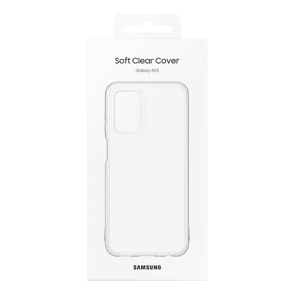Чохол Samsung Soft Clear Cover для смартфону Galaxy A23 (A235) Transparent