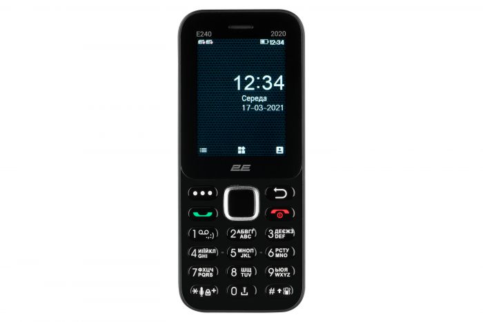 Мобільний телефон 2E E240 2020 2SIM Black