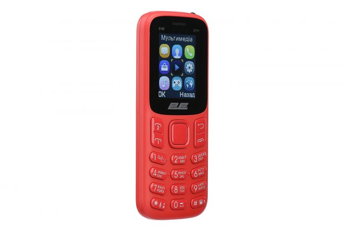 Мобільний телефон 2E E180 2019 2SIM Red