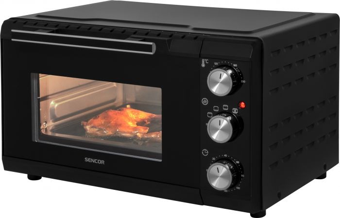 Електрична піч Sencor SEO 2000BK, 1650 Вт, 20 л.