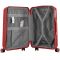 Набір пластикових валіз 2E, SIGMA,(L+M+S), 4 колеса, червоний