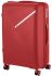 Валіза пластикова, 2E, SIGMA, велика, 4 колеса, червона