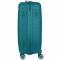 Валіза пластикова, 2E, SIGMA, середня, 4 колеса, аквамарин