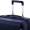 Валіза пластикова, 2E, SIGMA, середня, 4 колеса, темно-синя