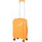 Валіза пластикова, 2E, SIGMA, мала, 4 колеса, помаранчева