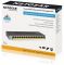 Комутатор NETGEAR GS116PP 16x1GE PoE+(183Вт), FlexPoE, некерований