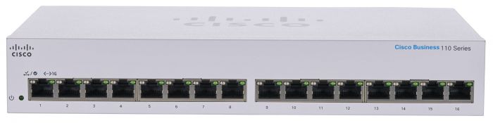 Комутатор Cisco CBS110 Unmanaged 16-port GE