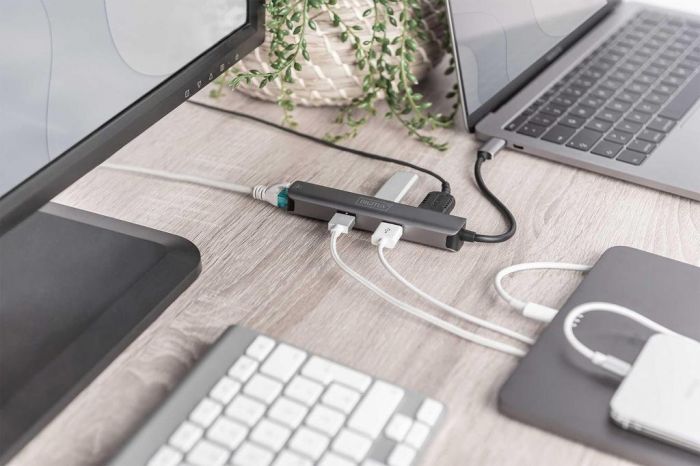 Док-станція DIGITUS USB-C, 5 Port