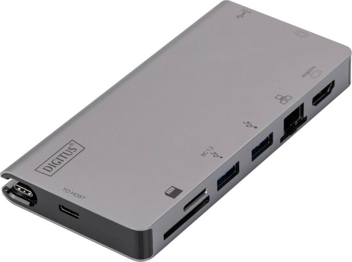 Док-станція DIGITUS Travel USB-C, 8 Port