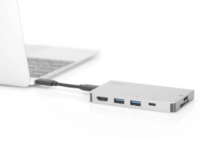 Док-станція DIGITUS Travel USB-C, 6 Port