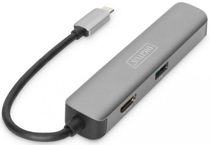 Док-станція DIGITUS Travel USB-C, 5 Port