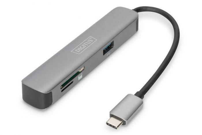 Док-станція DIGITUS Travel USB-C, 5 Port