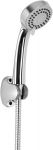 Душовий гарнітур Neo на тримачі, душ - 3 функц., шланг - нерж.сталь, хром