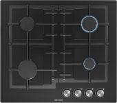 Варильна поверхня газова Siemens EN6B6PO92R -60см/чавун/газ-контроль/чорне скло
