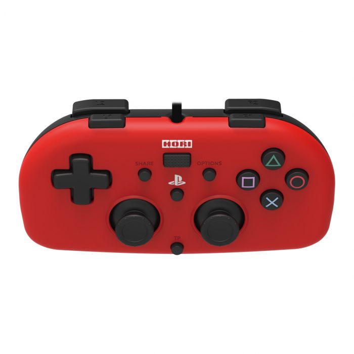 Геймпад проводной Mini Gamepad для PS4, Red