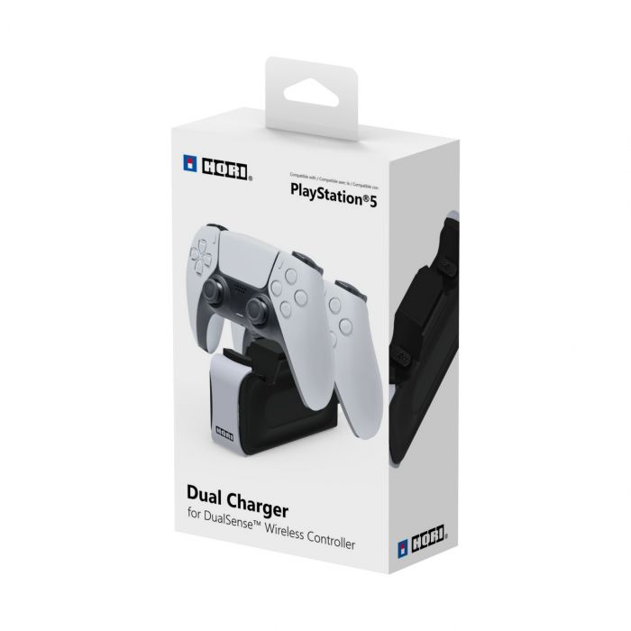 Зарядна Hori станція для PS5, White