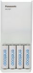 Зарядний пристрій Panasonic USB in/out з функцією Power Bank+4AA 1900 mAh
