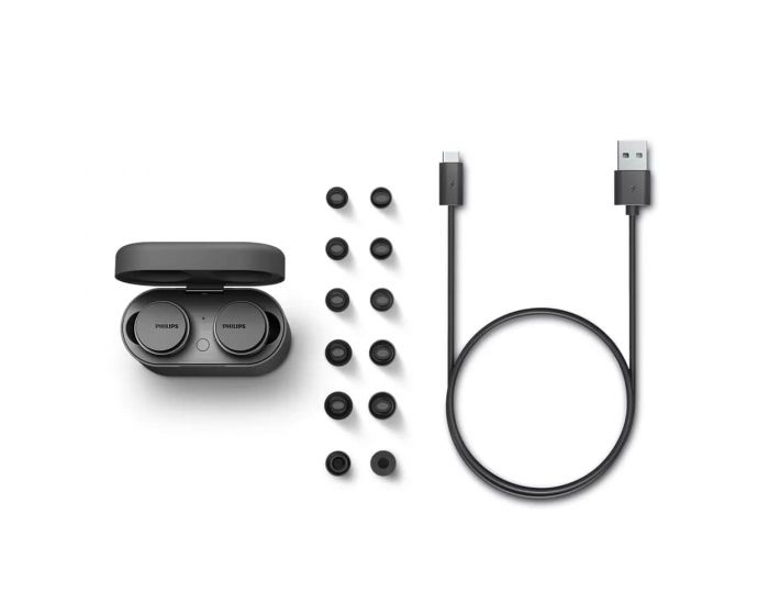Навушники Philips TAT8506BK TWS ANC Pro+ Hi-Res IPX4 Чорний