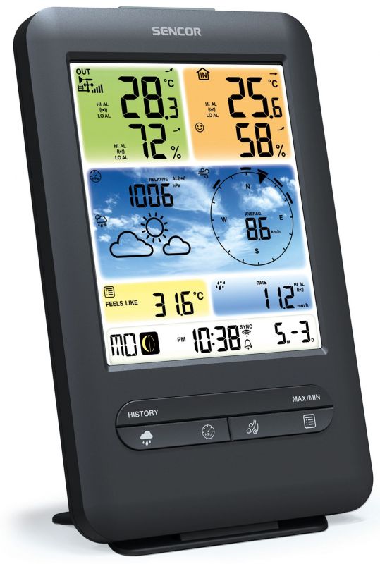 Ел. погодна станція SWS 9898 WiFi