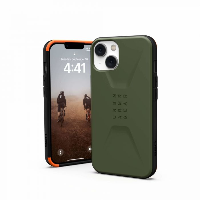 Чохол UAG для Apple iPhone 14 Civilian, Olive
