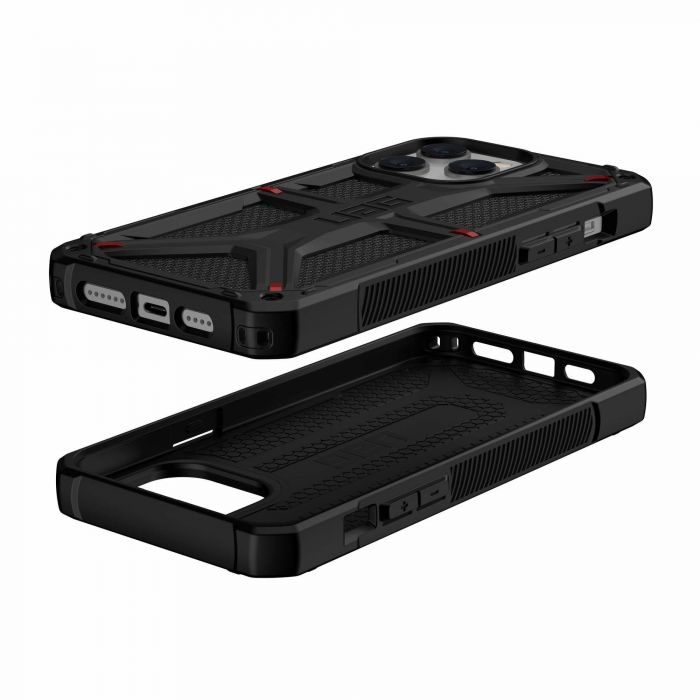 Чохол UAG для Apple iPhone 14 Pro Max Monarch, Kevlar Black