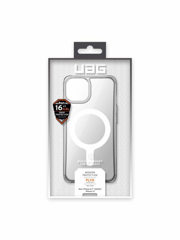 Чохол UAG для Apple iPhone 14 Plyo Magsafe, Ash