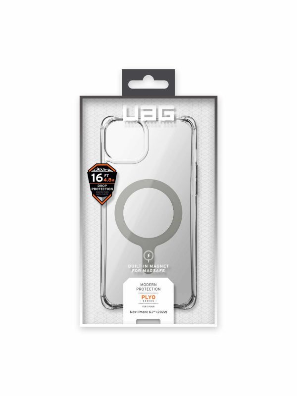 Чохол UAG для Apple iPhone 14 Plus Plyo Magsafe, Ice