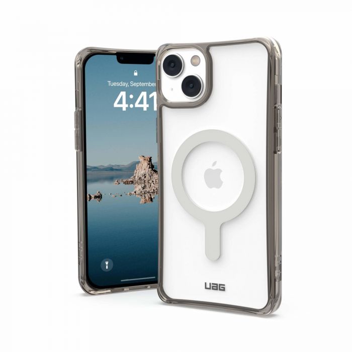 Чохол UAG для Apple iPhone 14 Plus Plyo Magsafe, Ash