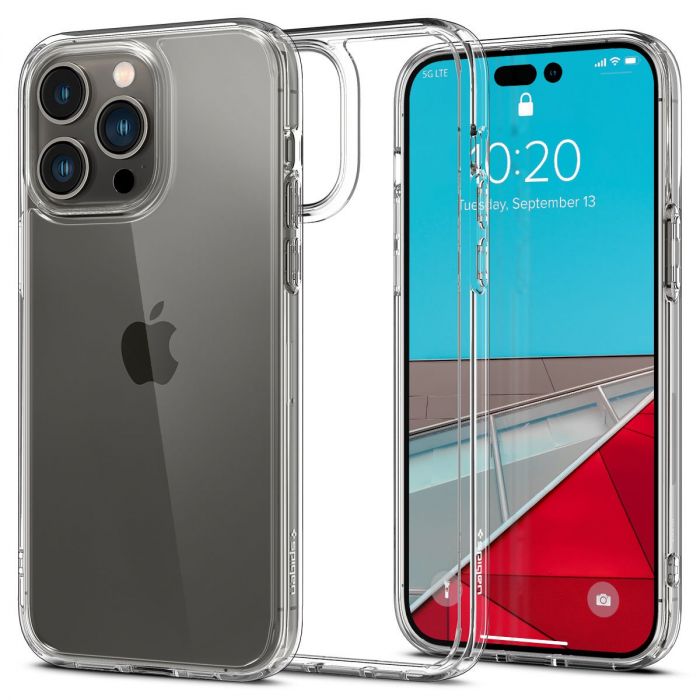 Чохол Spigen для Apple iPhone 14 Pro Max Ultra Hybrid, Crystal Clear