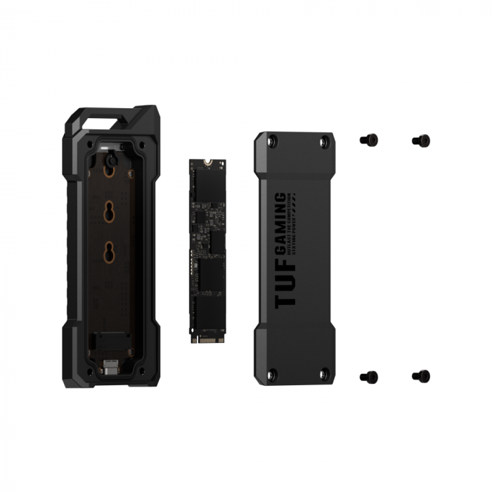Корпус до SSD ASUS M.2 ESD-T1A/BLK/G/AS TUF Gaming A1