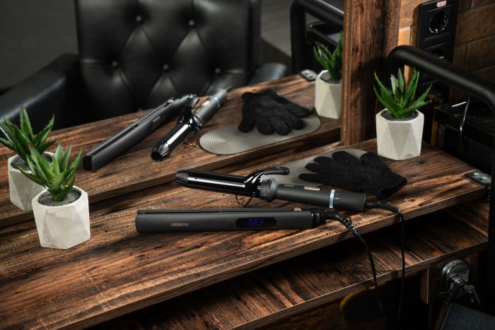Плойка ARDESTO HC-730G, 45Вт, D -32mm, 90-180C, кераміка, чорний