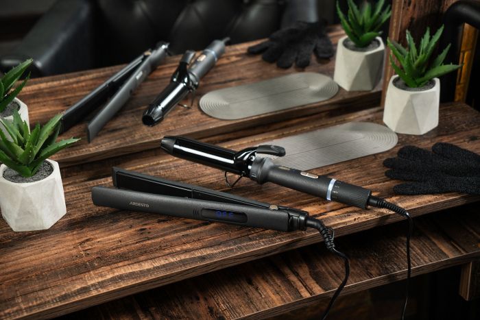Плойка ARDESTO HC-730G, 45Вт, D -32mm, 90-180C, кераміка, чорний