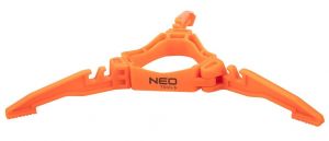 Підставка для газових балонів NEO, 21.5х2.1 см, складана, зубчасті ніжки, 0.03 кг